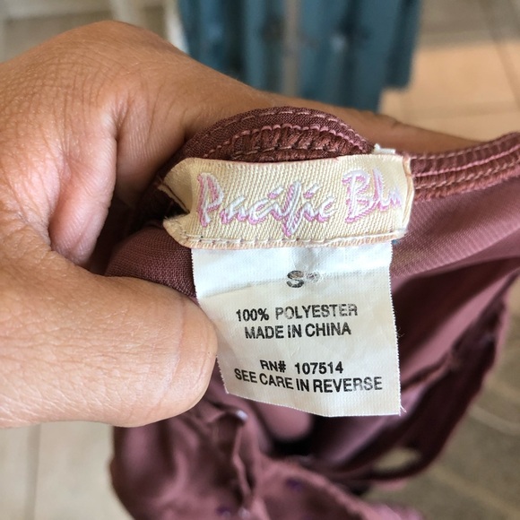 Strappy tank. Pacific Blue - Picture 5 of 5